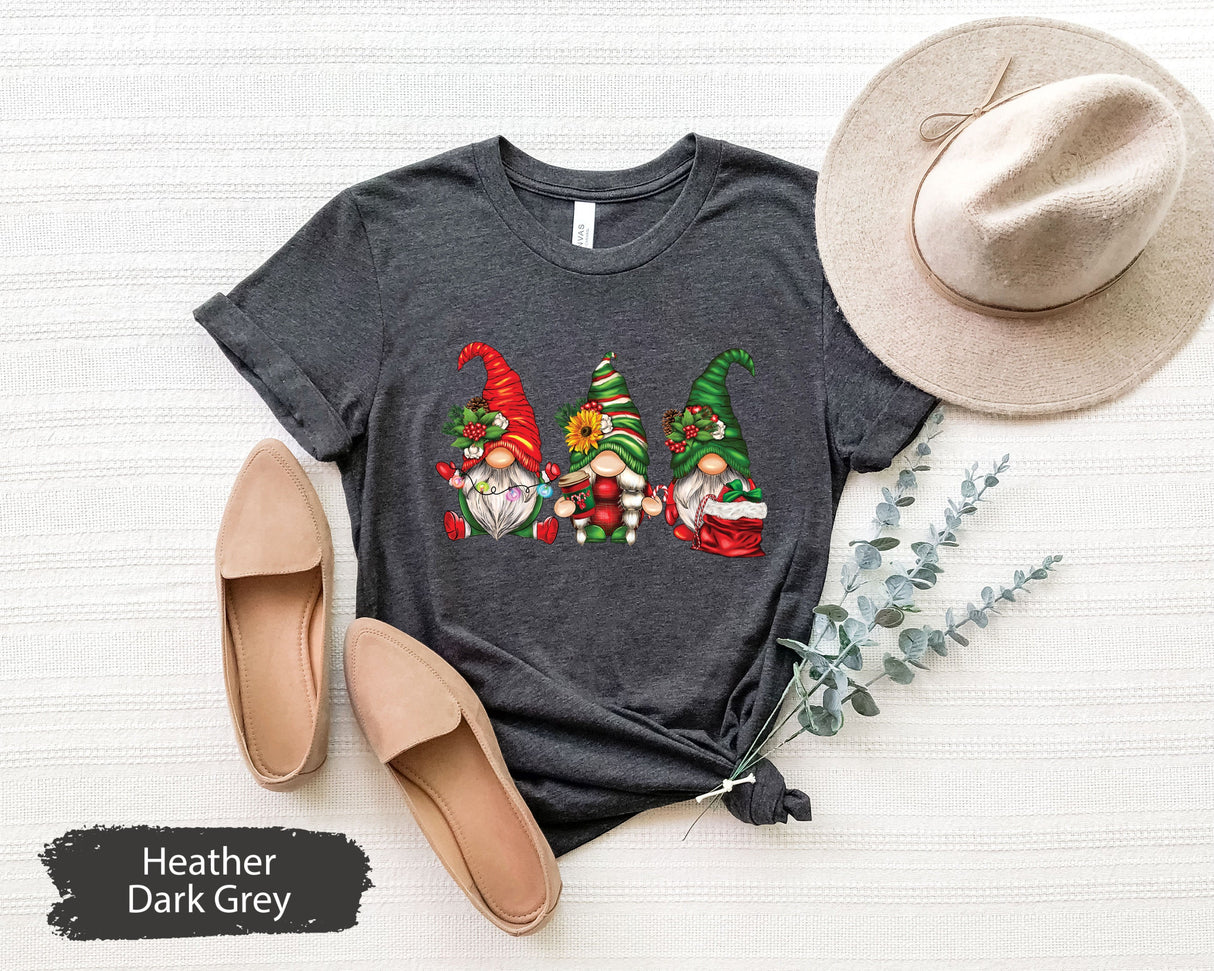 Christmas Gnome Shirt, Christmas Shirt, Gnome Shirt, Christmas Gift, Merry Christmas Tee, Xmas Shirt, Winter Shirt, Holiday Shirts