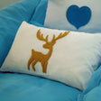 Custom Animal Embroidery Pillow, Fox, Bear, Dinosaur, Baby Bedroom Decor, Nursery Decor, Home and Living, Home Decor Personalized Pillow - Arria Home
