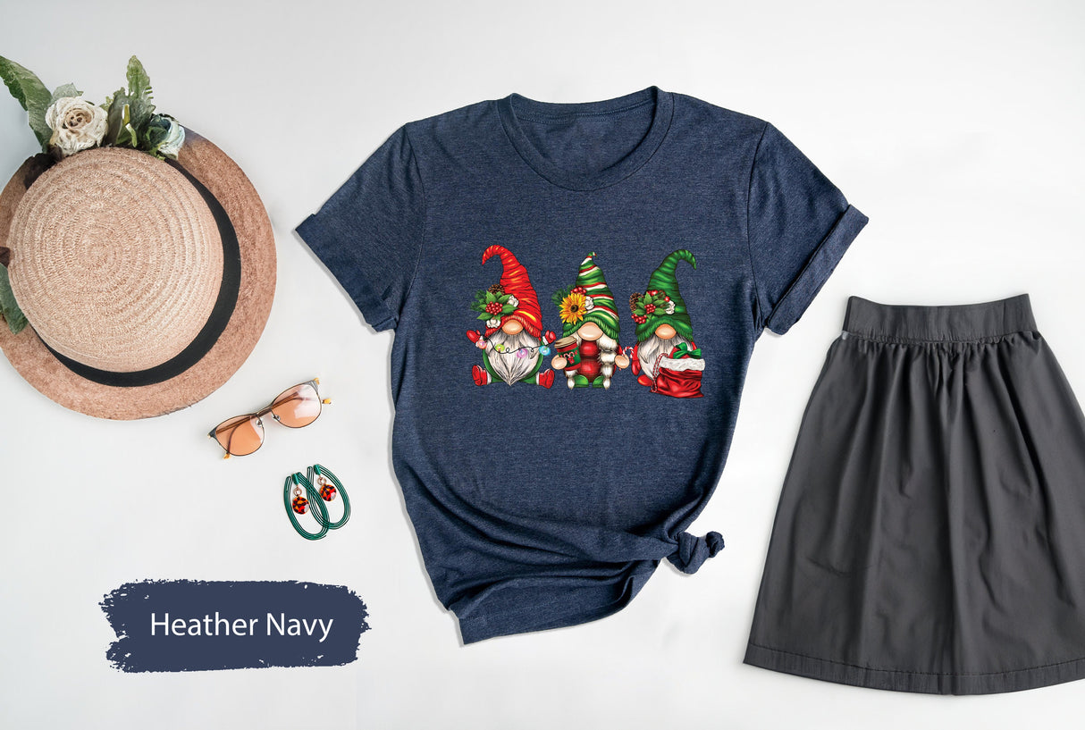 Christmas Gnome Shirt, Christmas Shirt, Gnome Shirt, Christmas Gift, Merry Christmas Tee, Xmas Shirt, Winter Shirt, Holiday Shirts