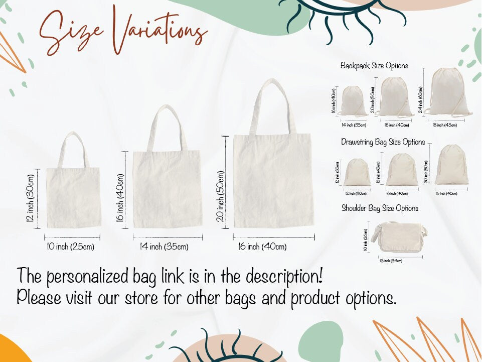 Personalized Halloween Candy Embroidered Canvas Bag, Halloween Kids Gift Idea, Trick or Treat Bags, Drawstring Bag, Tote Bag, Custom Name - Arria Home