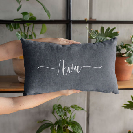 Custom Pillows, Name Pillow Covers, Custom Name Pillow, Last Name Pillow Cover, Personalized Pillow Cases, Personalized Pillow - Arria Home