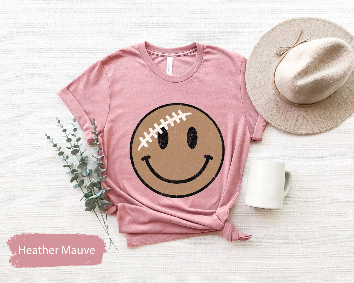 Baseball Happy Face Shirt, Baseball TShirt, Baseball Mom Shirt, Baseball Gifts, Baseball Lover Gift, Baseball Fan Shirt, Softball Tee
