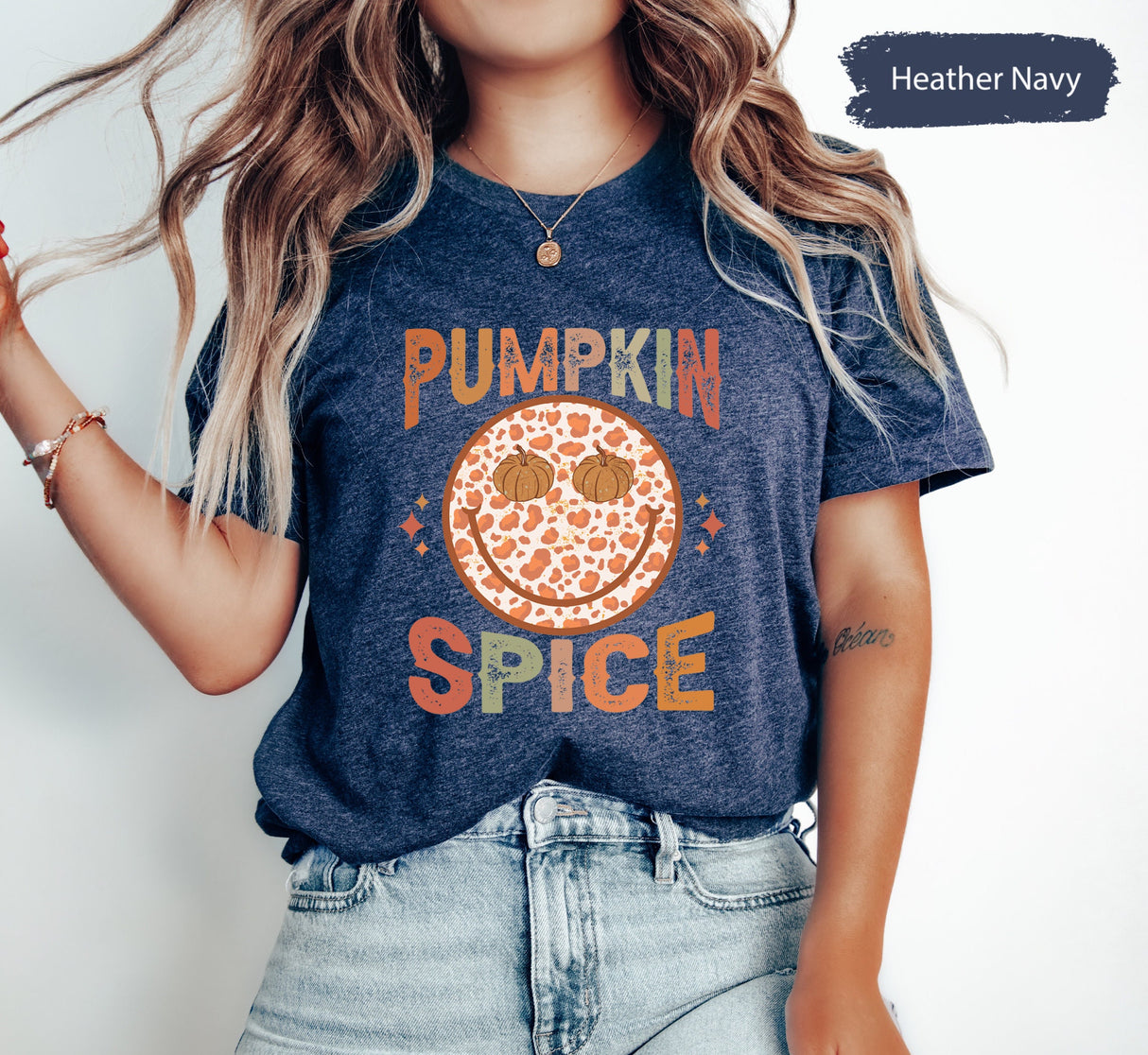 Pumpkin Spice Shirt, Pumpkin Happy Face Shirt, Pumpkin TShirt, Pumpkin Season Shirt, Pumpkin Patch Shirt, Pumpkin Fall Shirt, Women Fall Tee