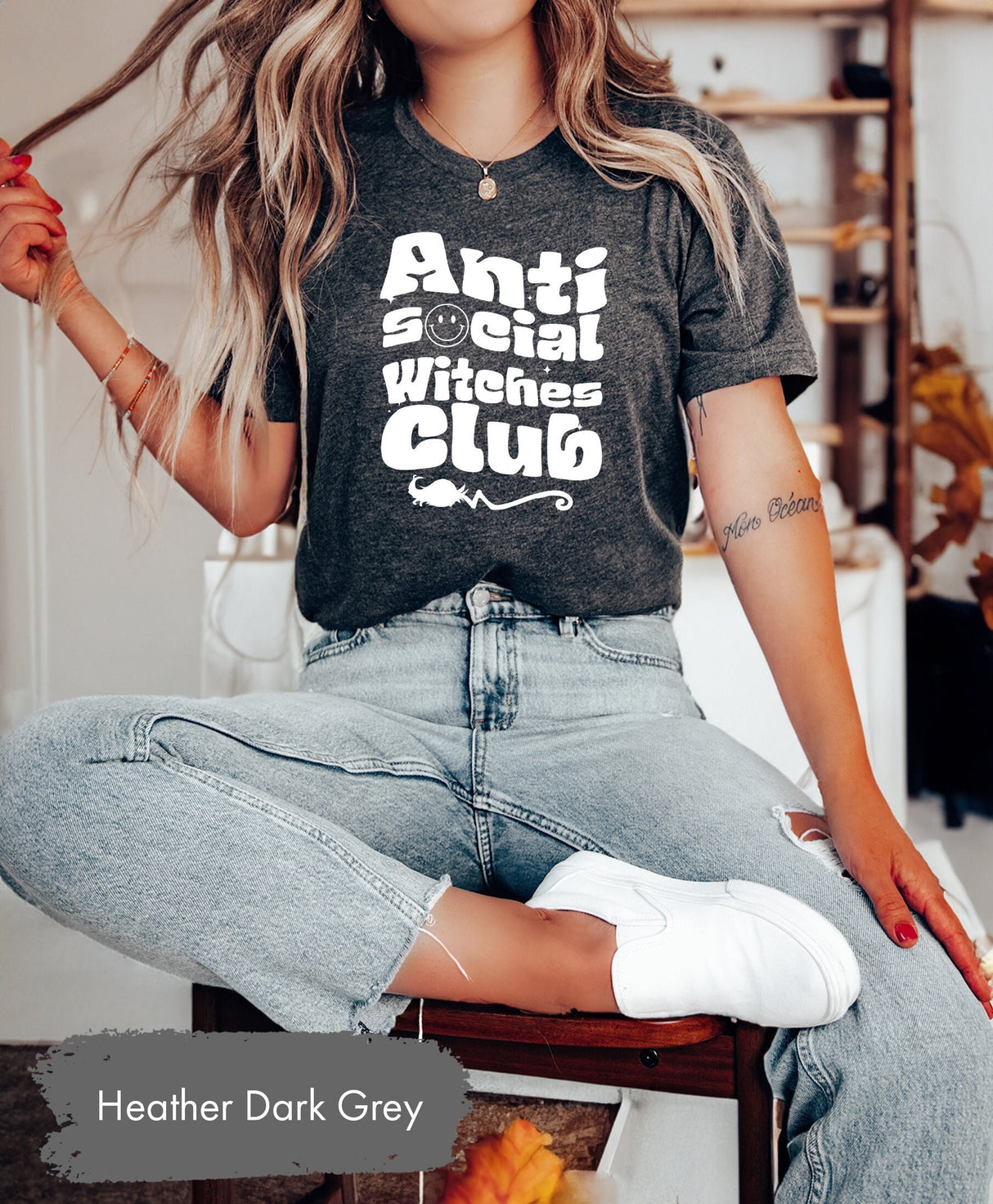 Anti Social Witches Club Shirt, Witch Shirt, Witches Shirts, Withcy T-Shirt, Witches Club Shirt, Spooky Season Shirt, Spooky TShirts