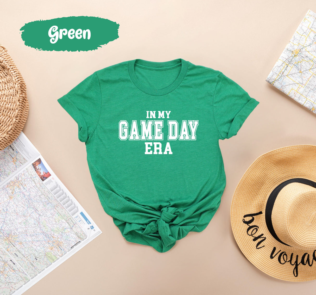 In My Game Day Era, Game Day Shirts, Game T-Shirt, Gamer Shirt, Gift for Gamers, Football Game Day, Football Shirt, Game Day Shirt Women