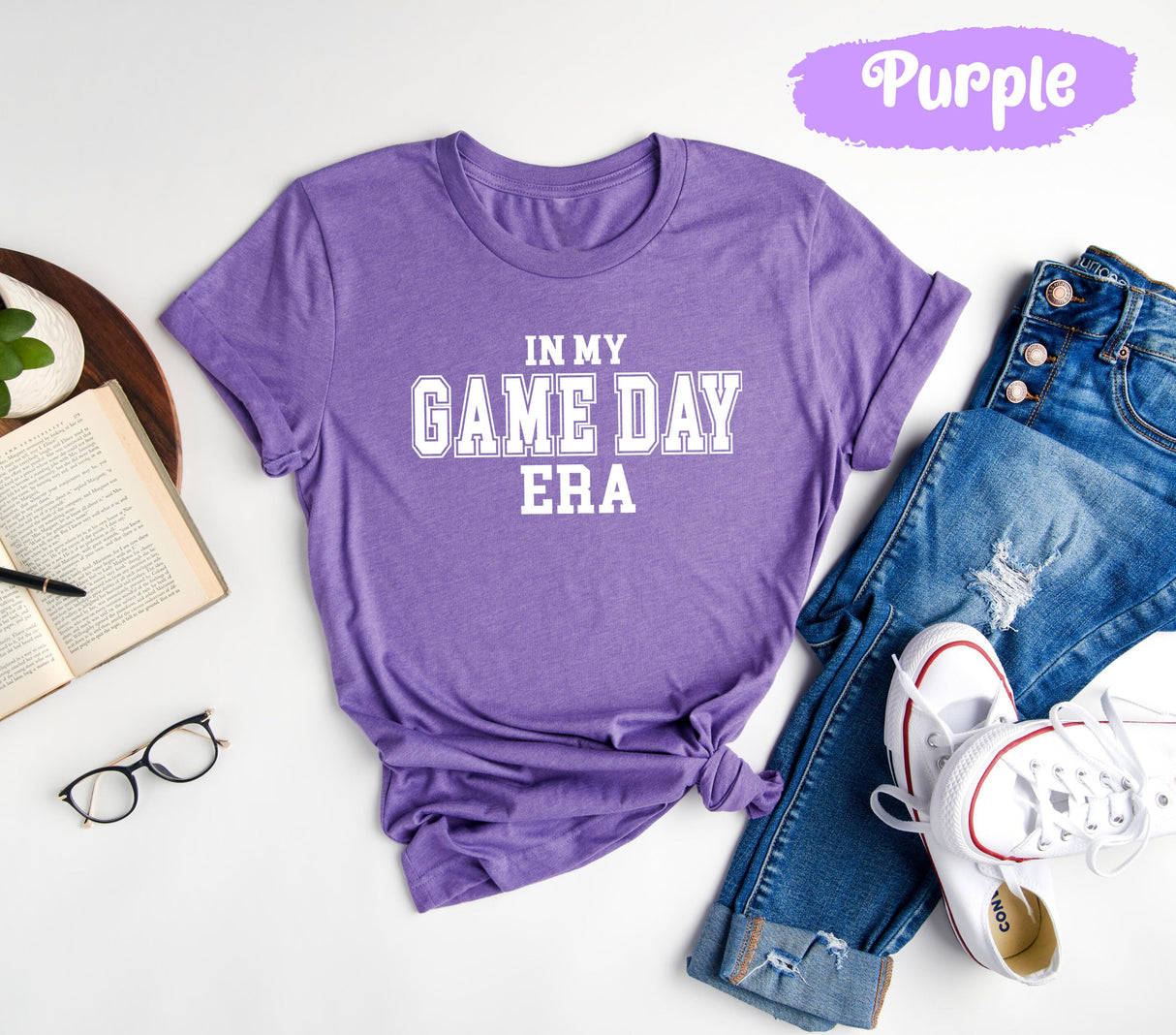 In My Game Day Era, Game Day Shirts, Game T-Shirt, Gamer Shirt, Gift for Gamers, Football Game Day, Football Shirt, Game Day Shirt Women