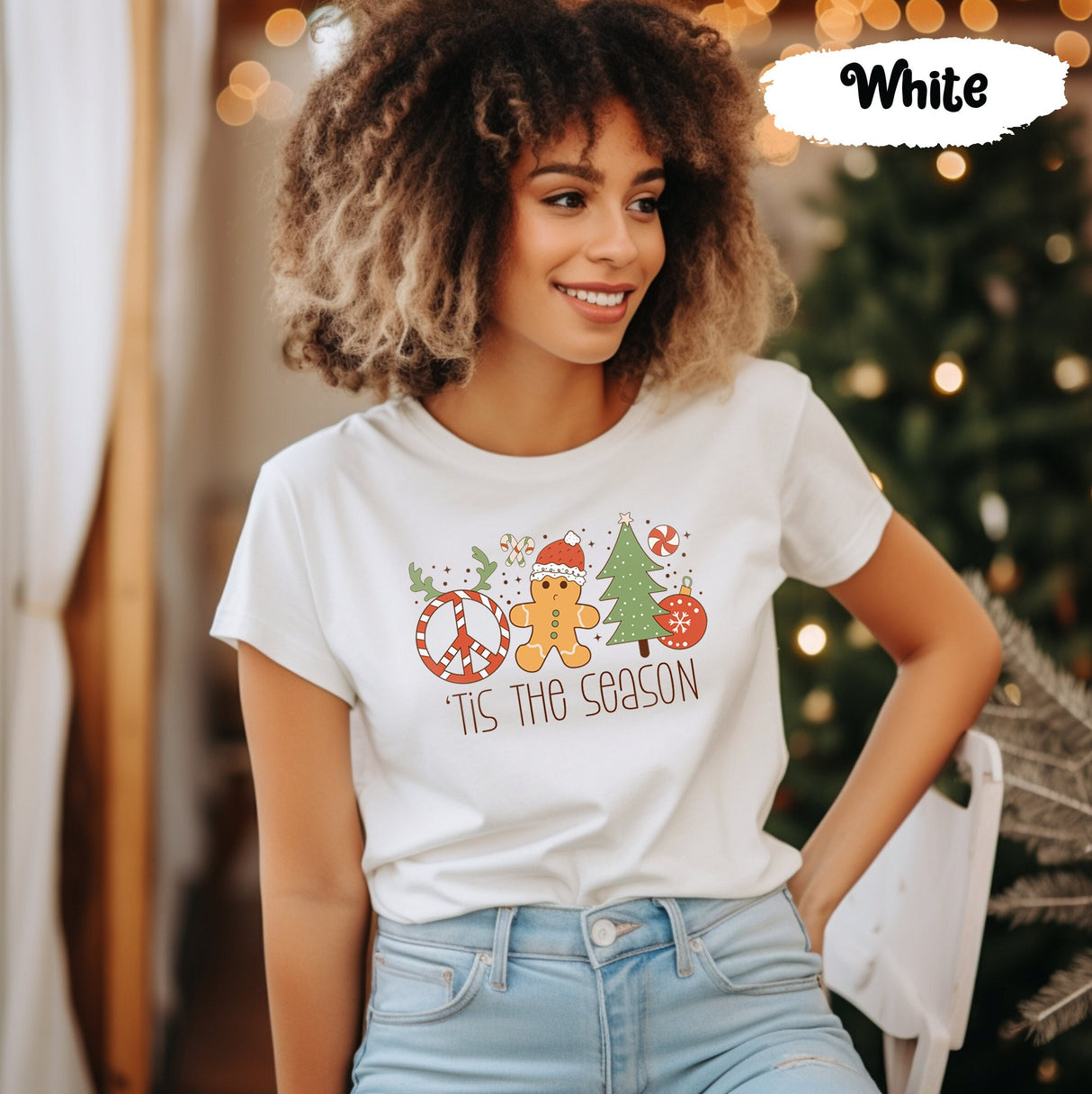 Tis the Season Shirt, Christmas Shirt, Christmas Tree Shirt, Christmas Gift, Seasonal Shirt, Christmas Tees, Holiday Shirt,Christmas T-Shirt