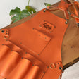 Grilling Gift Personalized Leather Apron, BBQ Gift, Custom Apron with Pocket, Dad Gift, Anniversary Gift, Grandpa Gift, Christmas Gift Idea - Arria Home