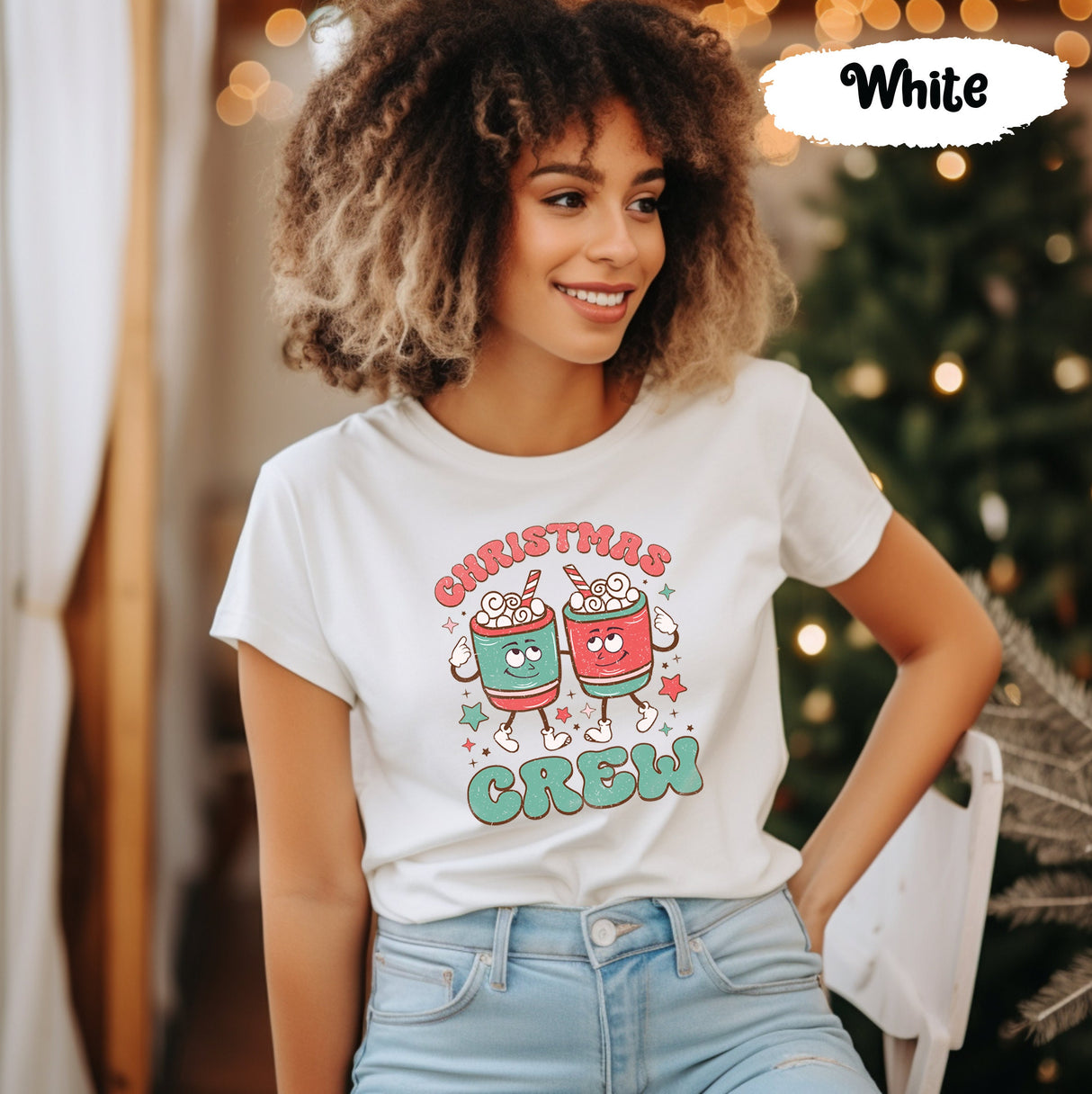 Christmas Crew Shirt, Christmas Group Tee, Group Holiday Gift, Hot Cocoa Team Shirt, Holiday Tshirt, Group Matching Shirt, Christmas Crew