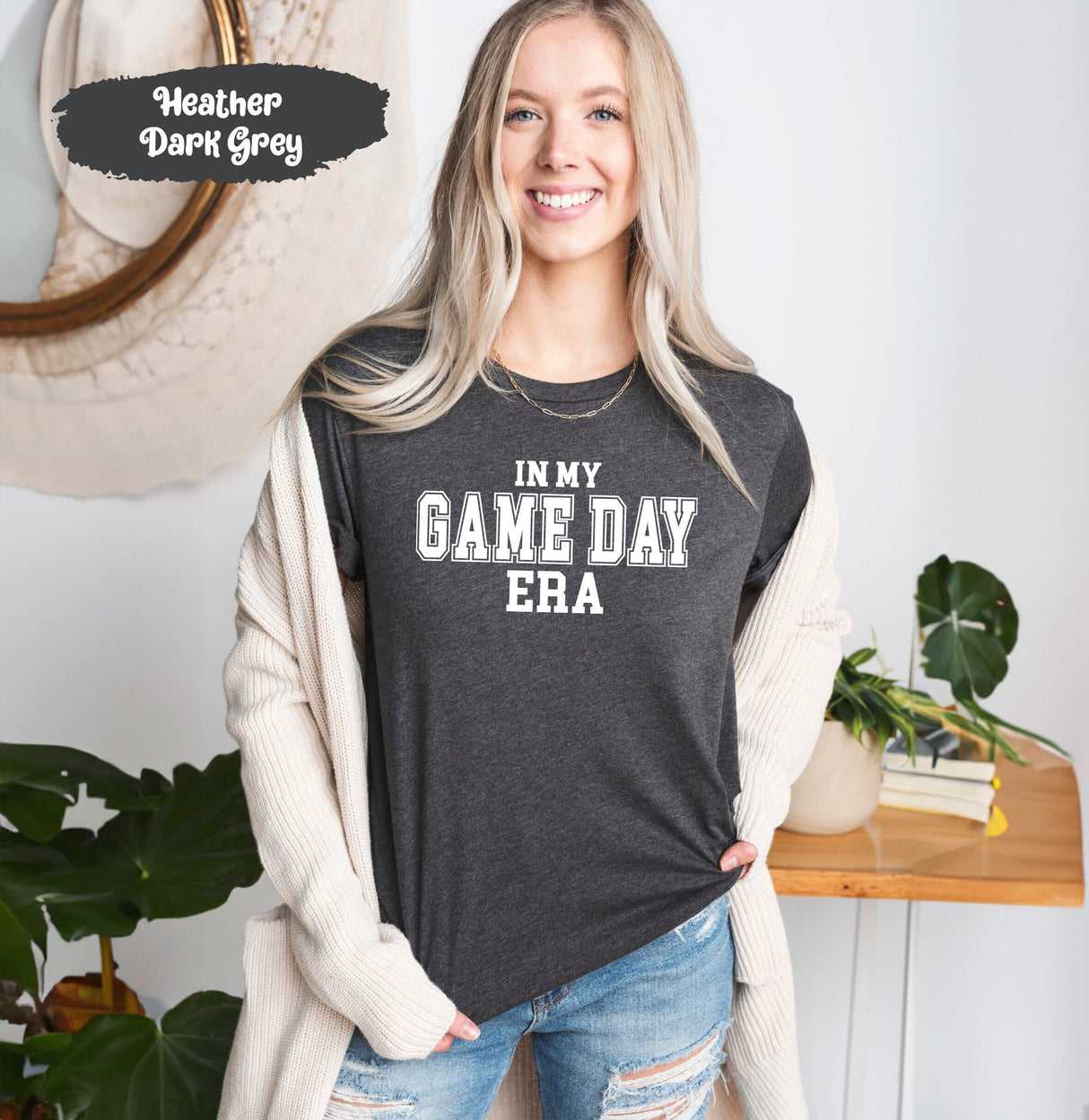 In My Game Day Era, Game Day Shirts, Game T-Shirt, Gamer Shirt, Gift for Gamers, Football Game Day, Football Shirt, Game Day Shirt Women