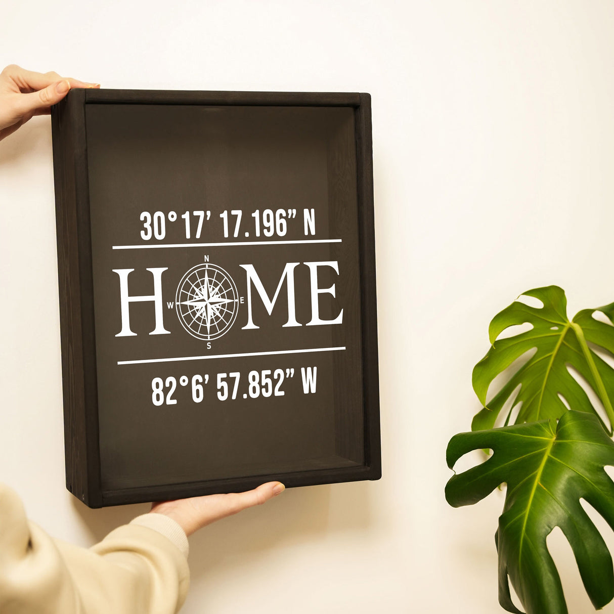 Personalized Christmas Gift for Couple, Wine Cork Holder Custom Couple Gift, Housewarming Gift, World Map, State Map New Home Gift, Cork Box - Arria Home