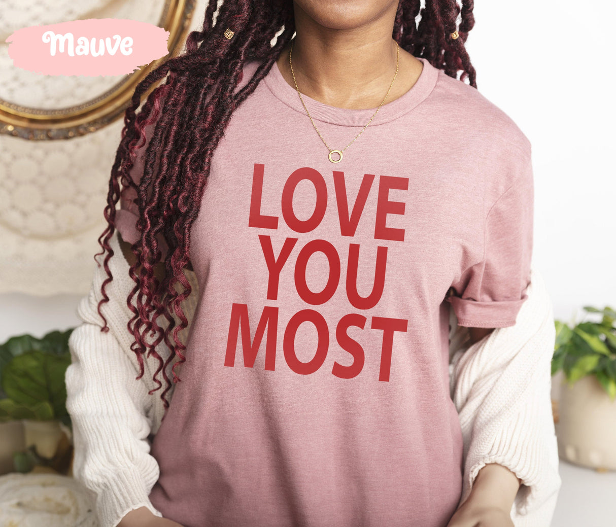 Love You Most Matching Couple Tees, Bridal Party Tshirts, Wedding Tshirt, Honeymoon Tee, Wedding Party Gift, Love Gifts, Couple Shirts