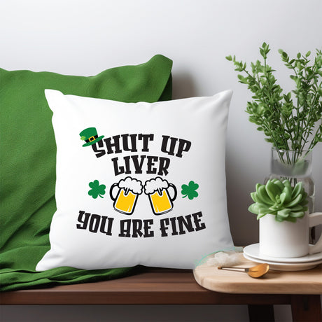 St Patricks Day Gnome Pillow, Accent Pillow, Irish Day Pillow, Holiday Decorations, St Patrick Day Decorations, Custom Garden Gnome Pillow - Arria Home