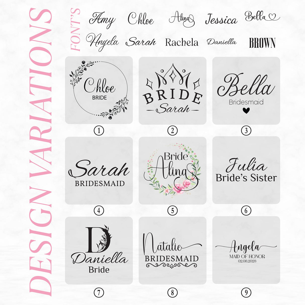 Custom Floral Satin Robe, Bridesmaid Proposal Idea, Bridesmaid Robes, Bachelorette Party Favors, Maid of Honor Robes, Bridesmaid Gifts - Arria Home