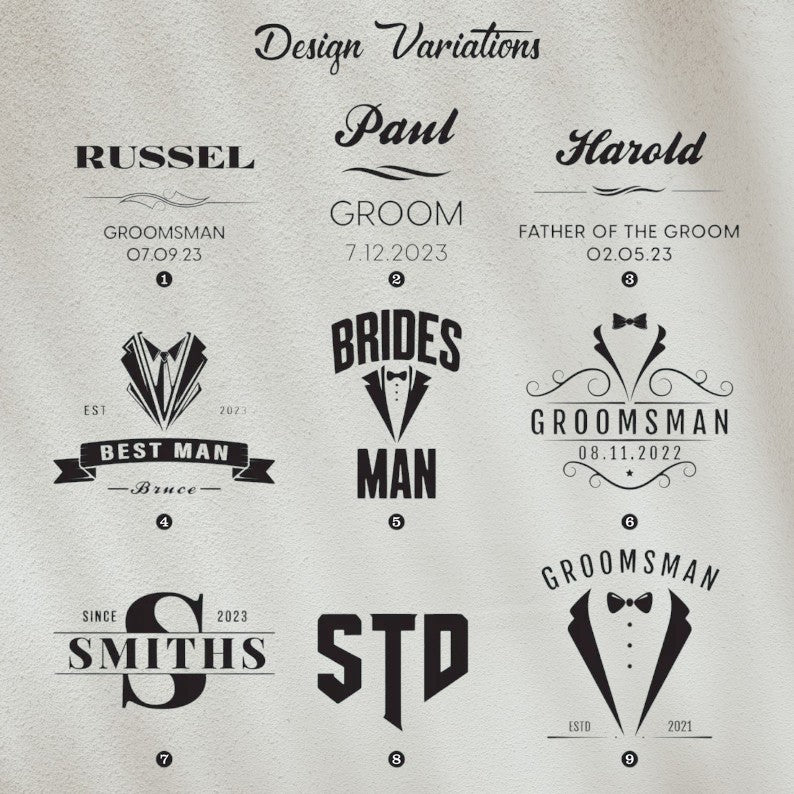 Personalized Leather Can Holder | Groomsmen Gift Ideas