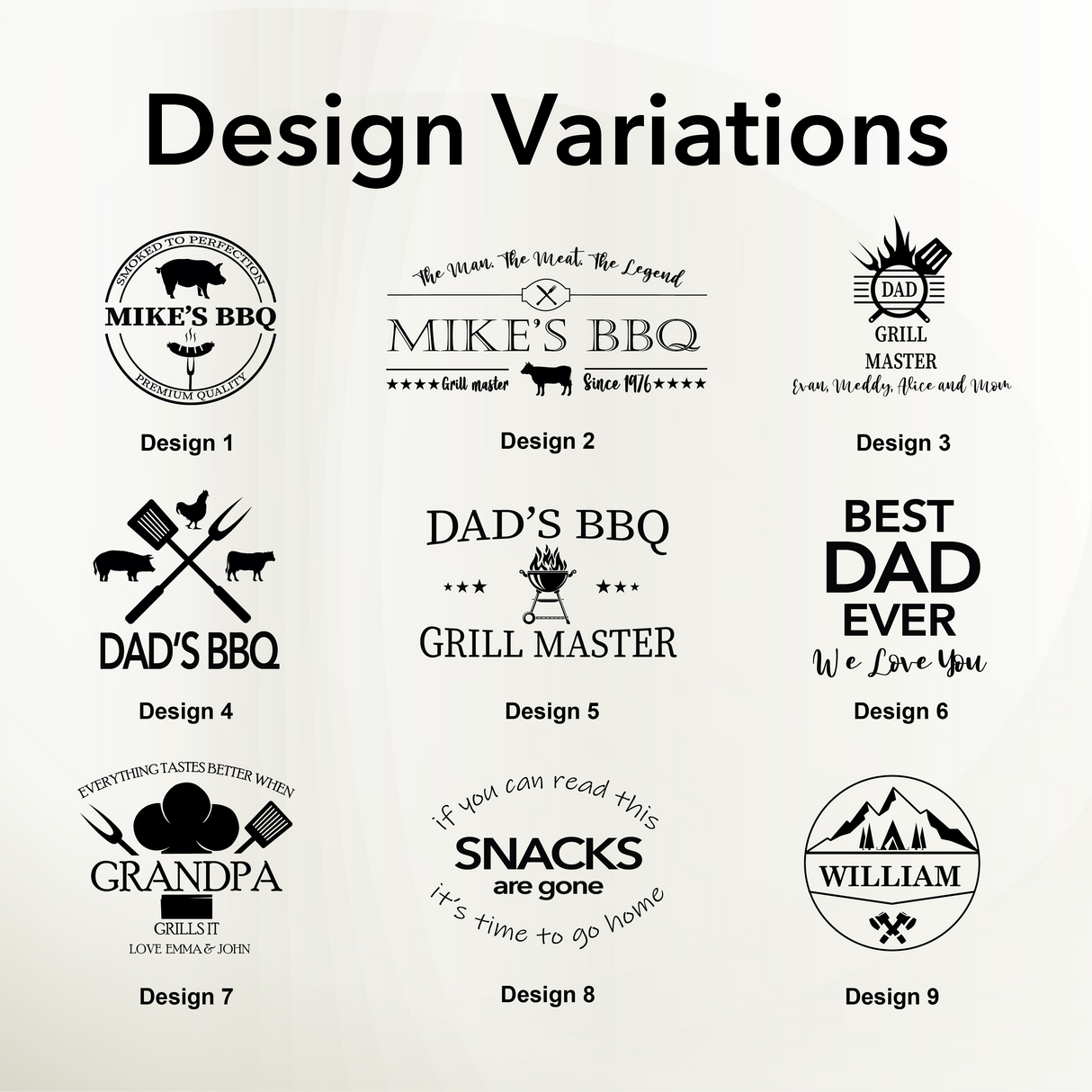 Personalized Meat Cutting Board, Barbecue Gifts for Men, Custom Grill Cutting Board, Engraved BBQ Tray, Gifts for Grandpa, Grill Accessories