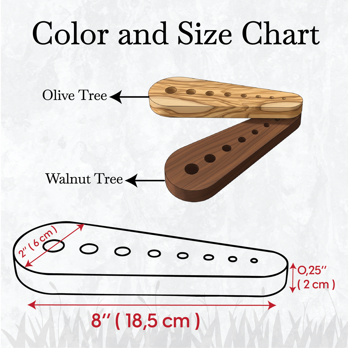 Custom Olive Wood Herb Stripper: Personalized Leaf Scraper Gift for Wedding