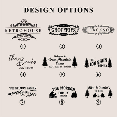 a bunch of logos that are in black and white