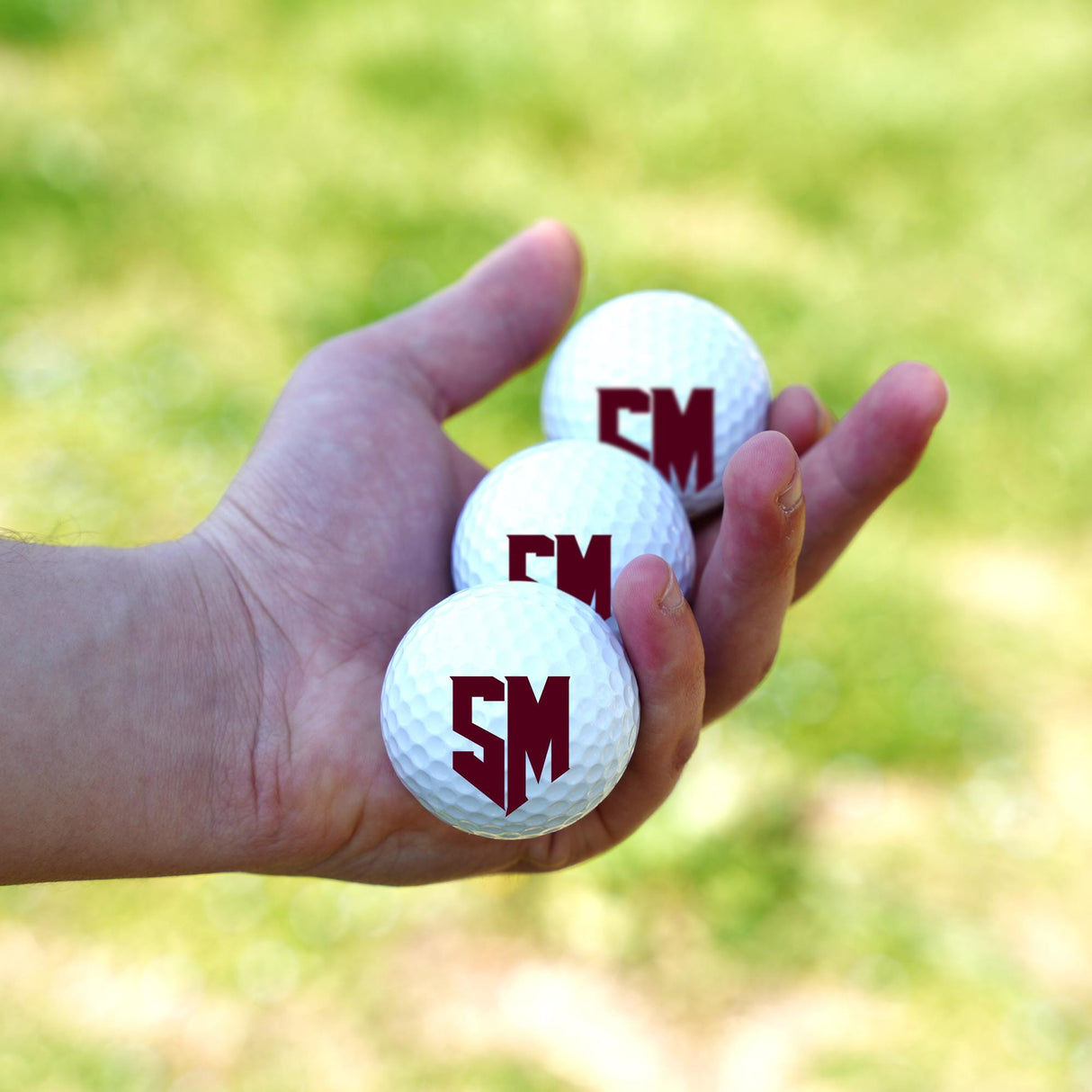 Custom Text Personalized Golf Balls, Golf Team Captain Gift, Anniversary Gift, Senior Golfer Gift, Golf Gift for Mens, Golf Team Keepsake