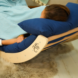 Wooden Lounge Chair with Water-Resistant Cushion: Personalized Outdoor Relaxation Furniture