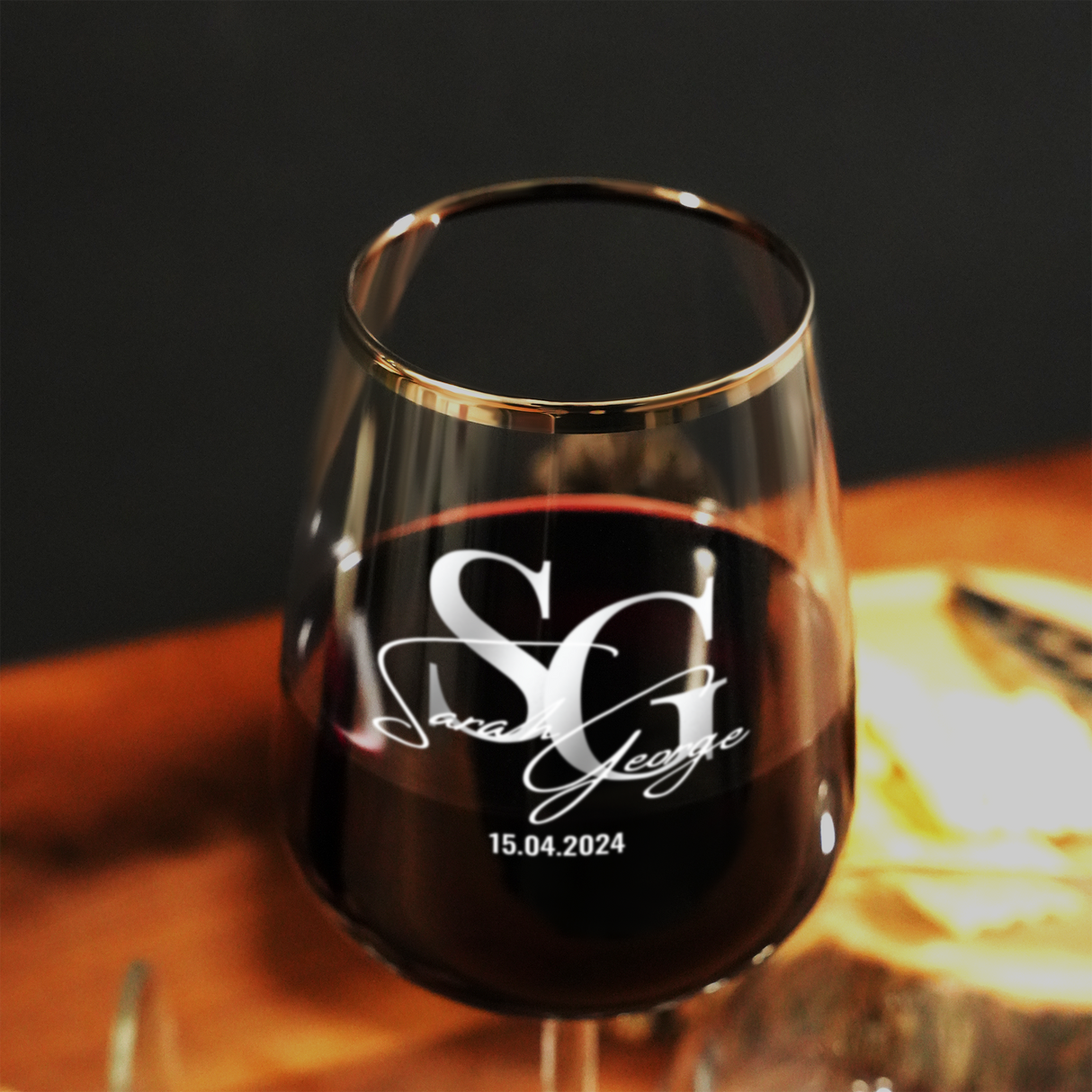 Personalized Wine Glasses, Anniversary Wine Glasses, Custom Wedding Gift, Engagement Gift, Anniversary Gift, Housewarming, Gift for Couples