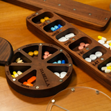 Personalized Pill Organizer for Self Care: Custom 7 Day Vitamin Holder Gift