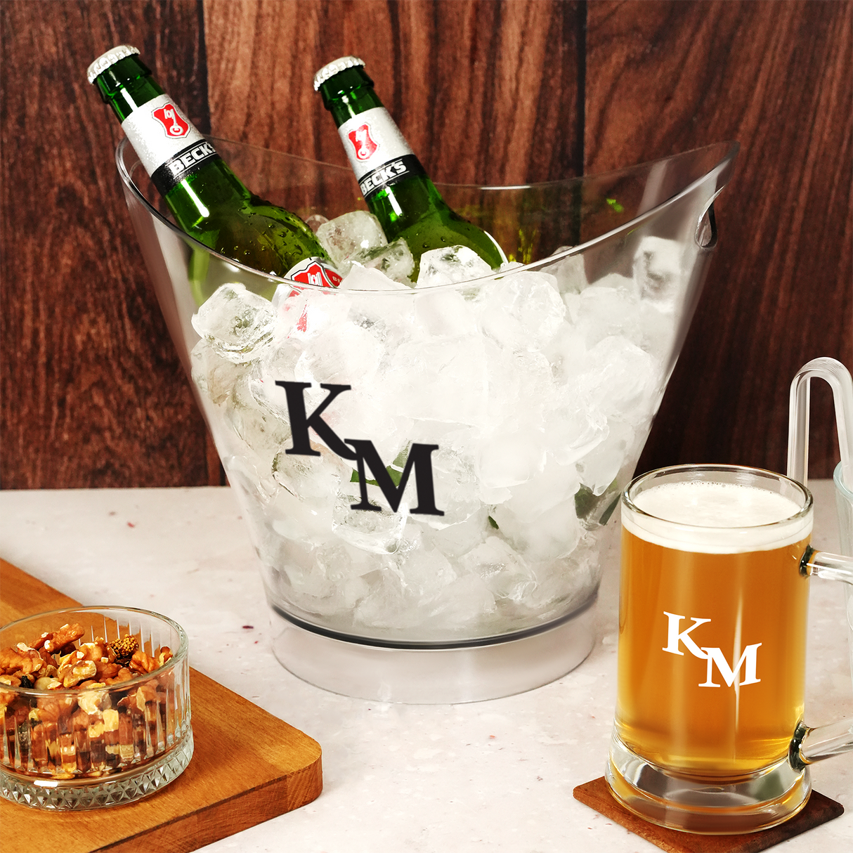 Personalized Grooomsman Beer Glass, Custom Beer Glass with Handle, Best Man Proposal, Groomsmen Gift, Husband Dad Gift, Beer Mug for Men