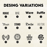 Personalized Engraved RPG Dice Bag: Custom Leather Dice Pouch for Tabletop Games