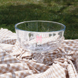 Personalized Gender Reveal Cake Stand: Glass Dome Dessert Display for Baby Shower, Boy or Girl Party