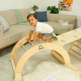 Montessori Climbing Triangle Baby Gym Play Set: Personalized Toddler Furniture, Toys and Games