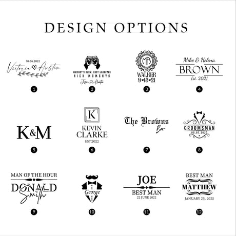 a bunch of logos that are on a white background