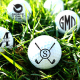 Custom Text Personalized Golf Balls, Golf Team Captain Gift, Anniversary Gift, Senior Golfer Gift, Golf Gift for Mens, Golf Team Keepsake
