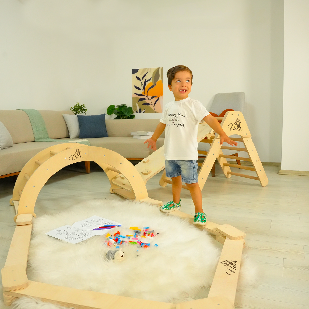 Transformable Toddler Kitchen Tower, Montessori Learning Stool, Activity Furniture