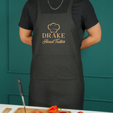 Custom Japanese Apron for Dad: Cotton Christmas Kitchen Apron, Grill Master Gift