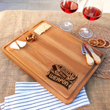 Personalized Funny Cutting Board, Wooden Serving Board, Custom Engraved Cheese Board, Funny Christmas Gift, Birthday Gift, Gifts for Sister