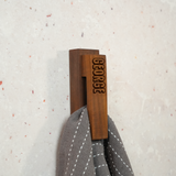 Wooden Wall Hooks for Kids Room: Custom Engraved Baby Name Hanger, Nursery Wall Decor