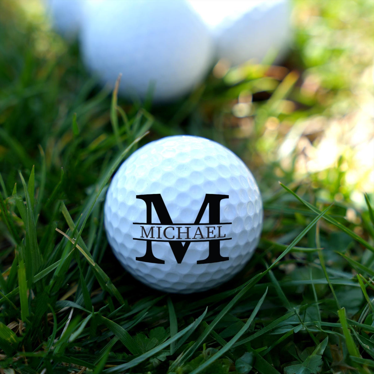 Custom Text Personalized Golf Balls, Golf Team Captain Gift, Anniversary Gift, Senior Golfer Gift, Golf Gift for Mens, Golf Team Keepsake