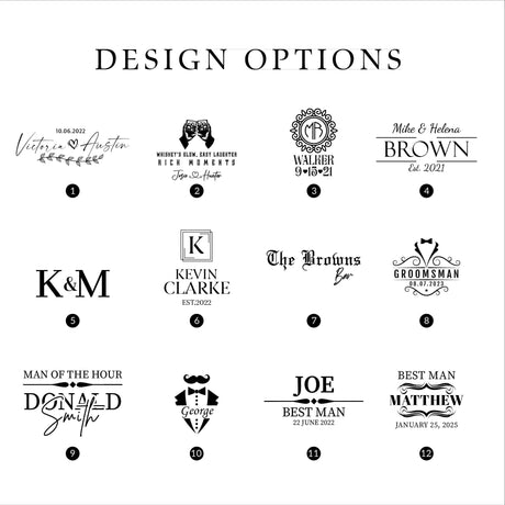 a bunch of logos that are on a white background