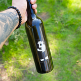 Custom Faceless Portrait Wine Label: Minimalist Illustration for Anniversary or Valentine's Day