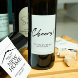 Personalized Wine Label: Custom Bottle Couples Name Sticker, Housewarming Gift