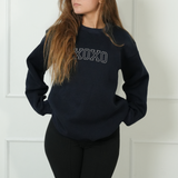 XOXO Valentines Day Sweatshirt: Romantic Crewneck for Women, Girlfriend Anniversary Gift