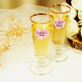 Bridesmaid Proposal Personalized Champagne Glass, Bridal Party Gift, Bridesmaid Gift, Custom Party Favors, Champagne Flutes, Team Bride Gift