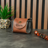 Personalized Engraved RPG Dice Bag: Custom Leather Dice Pouch for Tabletop Games