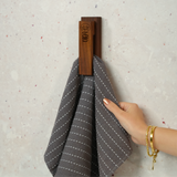 Custom Wooden Engraved Pet Leash Storage Rack: Personalized Wall Hook with Pet Name for Dog Accessories