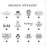 a bunch of logos that are on a white background