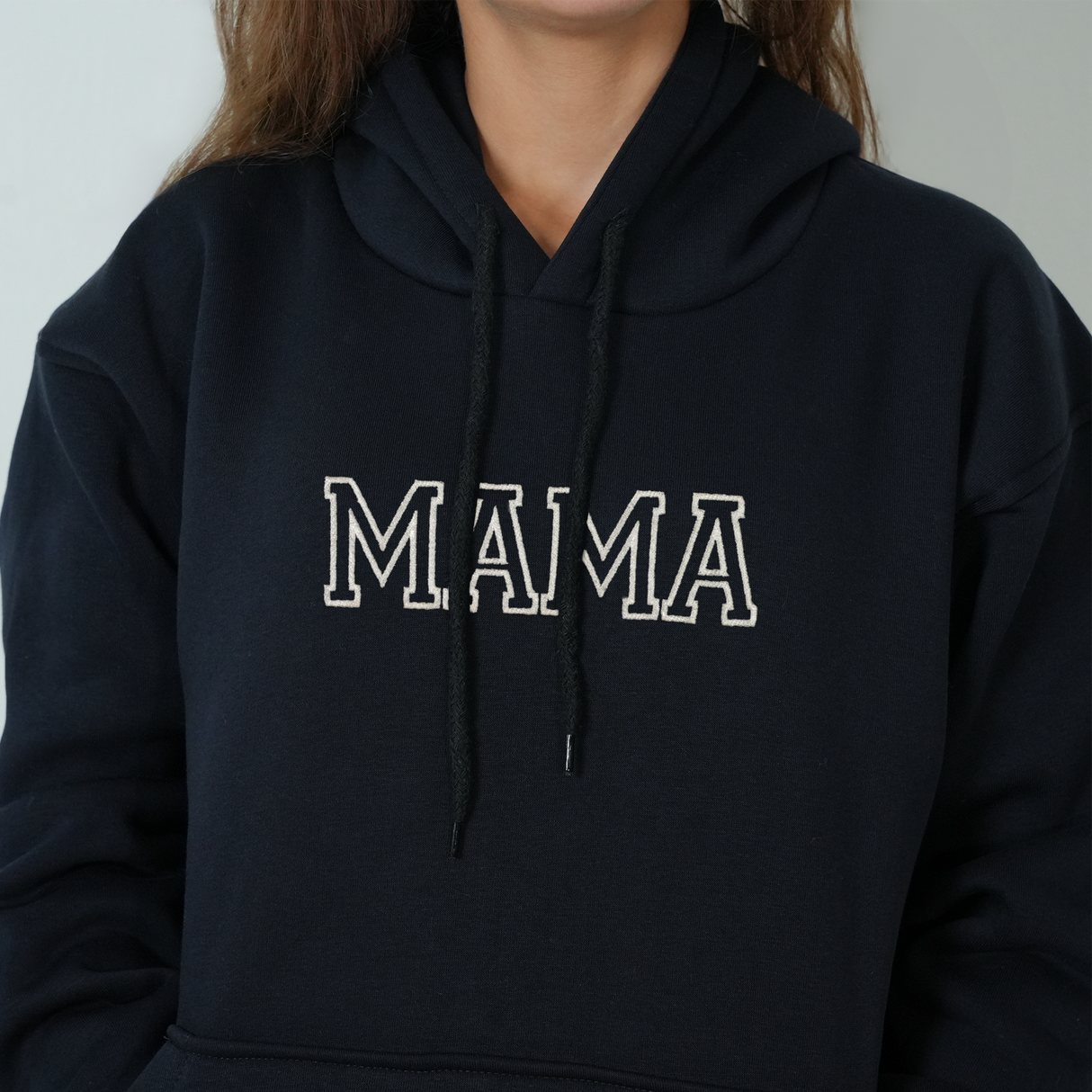 Personalized Embroidered Mama Sweatshirt: Pregnancy Announcement, New Grandma Gift