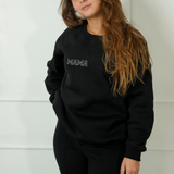 Personalized Embroidered Mama Sweatshirt: Pregnancy Announcement, New Grandma Gift