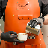 Leather Tattoo Studio Apron with Pockets, Custom Gift for Him, Personalized Workshop Apron, Engraved Leather Apron Gift, Tattoo Artist Gifts
