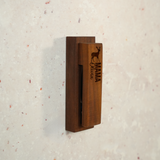 Personalized Wooden Coat Rack for Bathroom or Kitchen: Wall Mounted Hand Towel Holder, Modern Home Decor