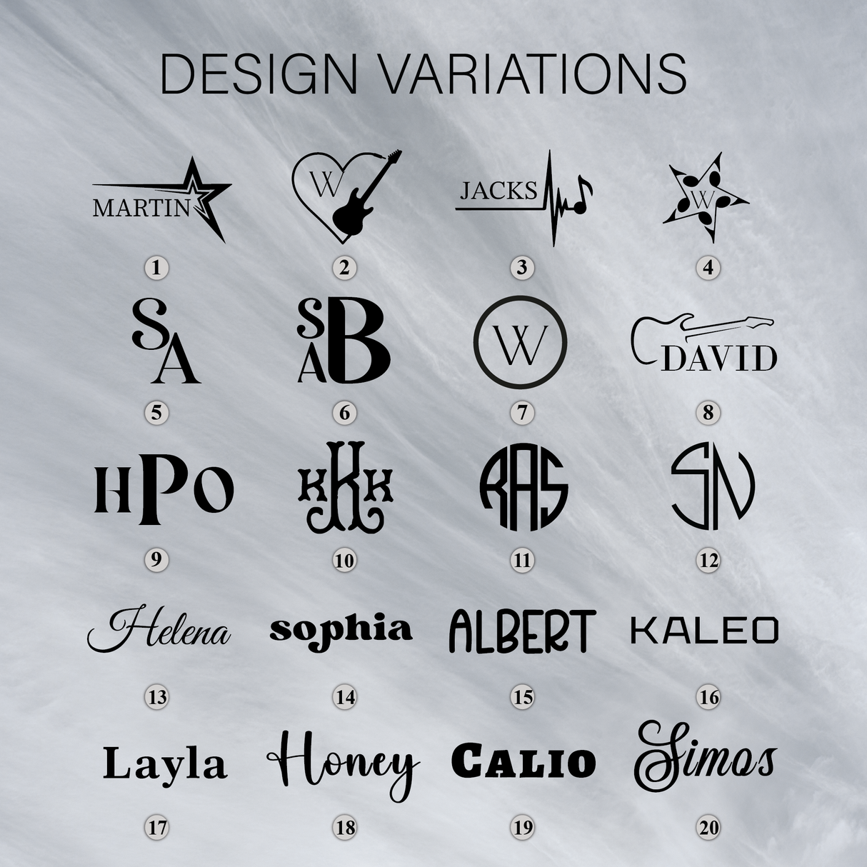 Custom Guitar Pick Holder Magnetic Wood Display: Christmas Gift for Guitar Player